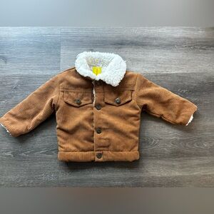 SHEIN corduroy like Jacket 9 - 12 months camel